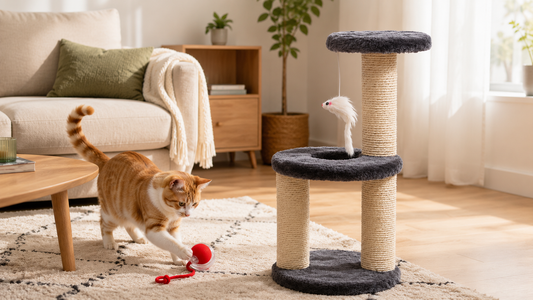 Quel arbre à chat choisir pour un petit appartement ?