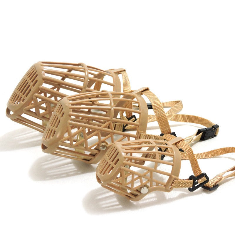 Muselière panier réglable pour chien