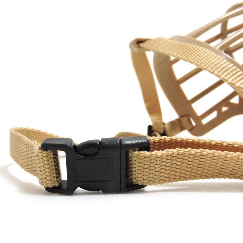 Muselière panier réglable pour chien