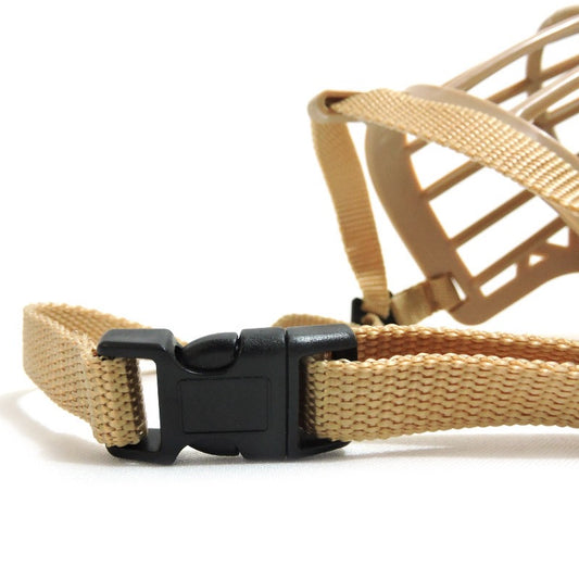 Muselière panier réglable pour chien