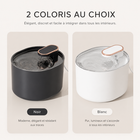 Fontaine à eau USB pour chien et chat