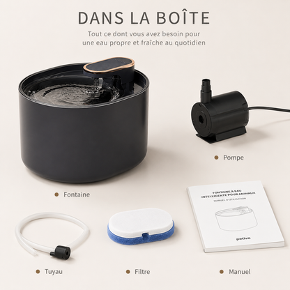 Fontaine à eau USB pour chien et chat