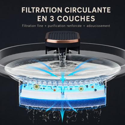Fontaine à eau USB pour chien et chat