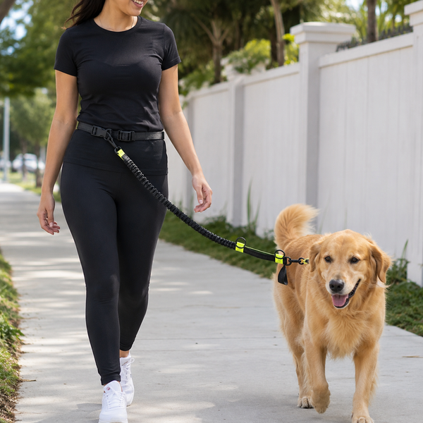 Laisse mains libres pour chien